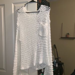 Crochet long sleeve perfect coverup!! Never worn!